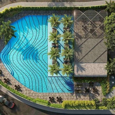 ILUSTRAÇÃO ARTÍSTICA - PISCINA